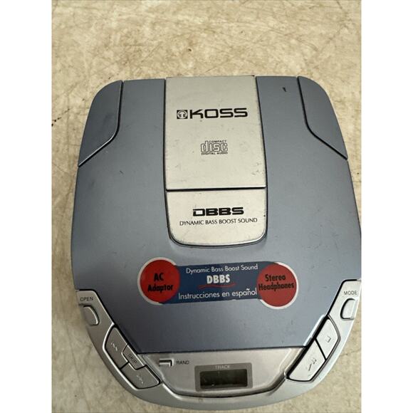 Koss Portable CD Player CD687 Works - Picture 1 of 6